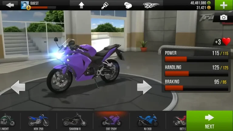 Top Bikes in Traffic Rider for Speed & Control